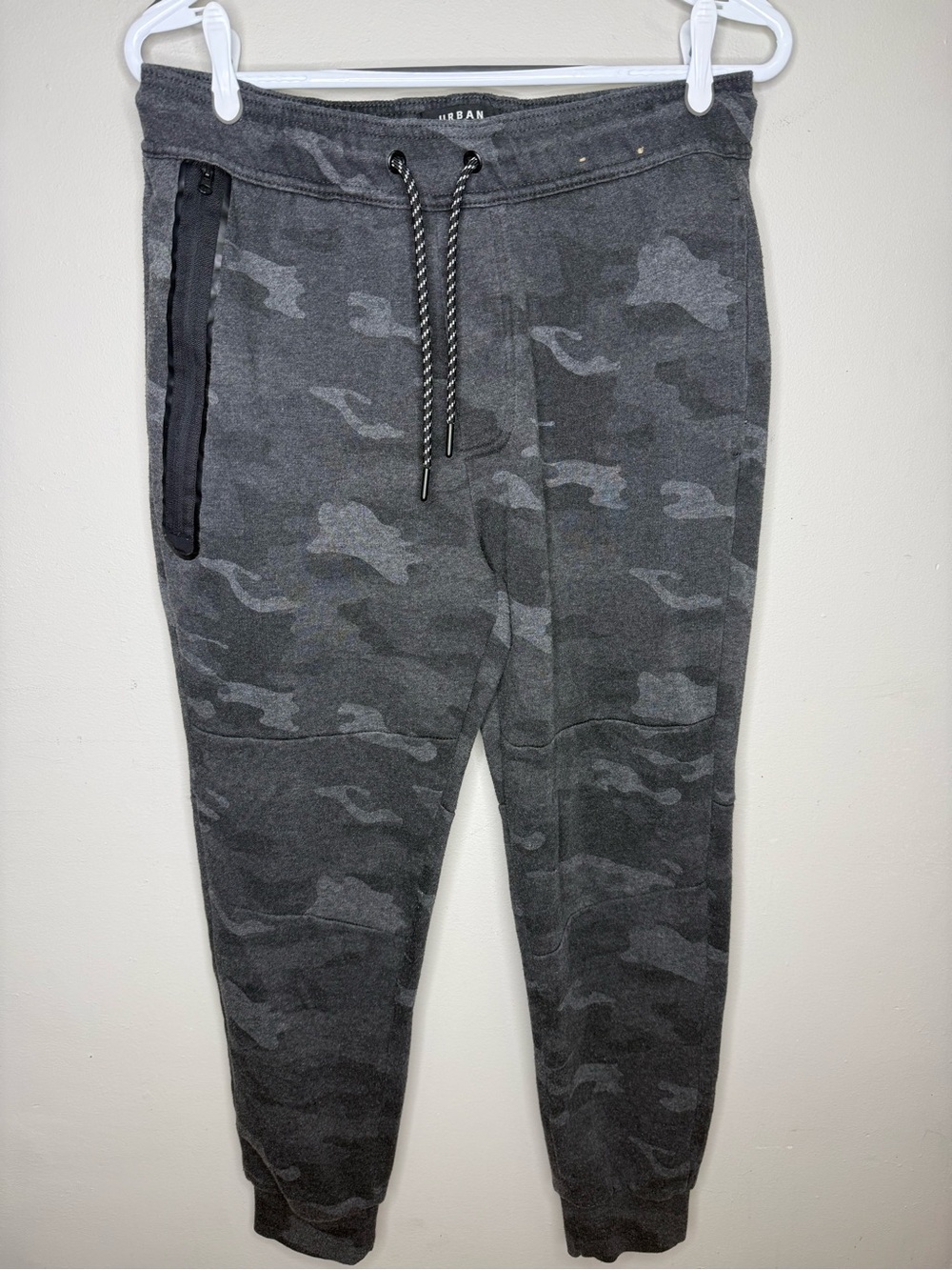 Urban Heritage Dark Gray Camo Sweatpants Men's Size Small